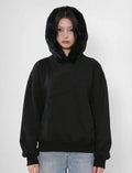 Fur Hoodie Black