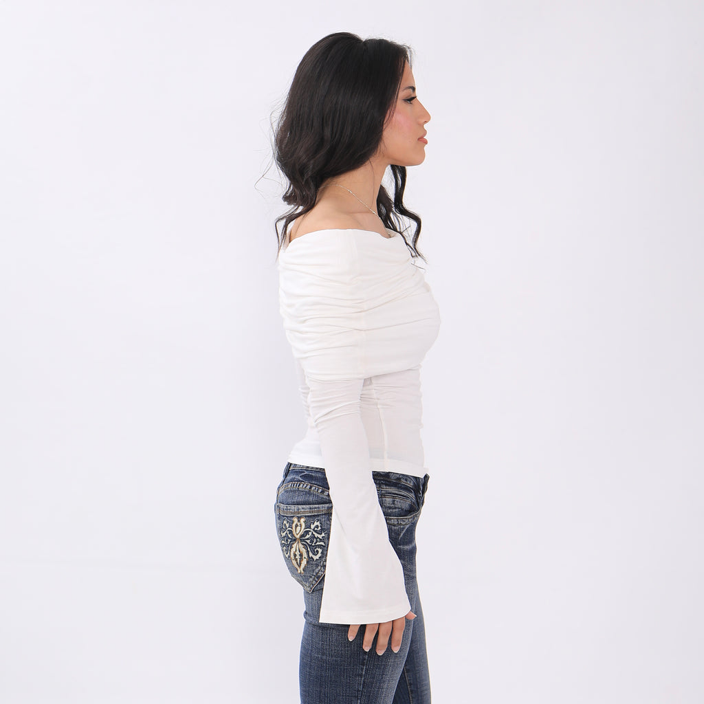 𝓣ria Top Off-white