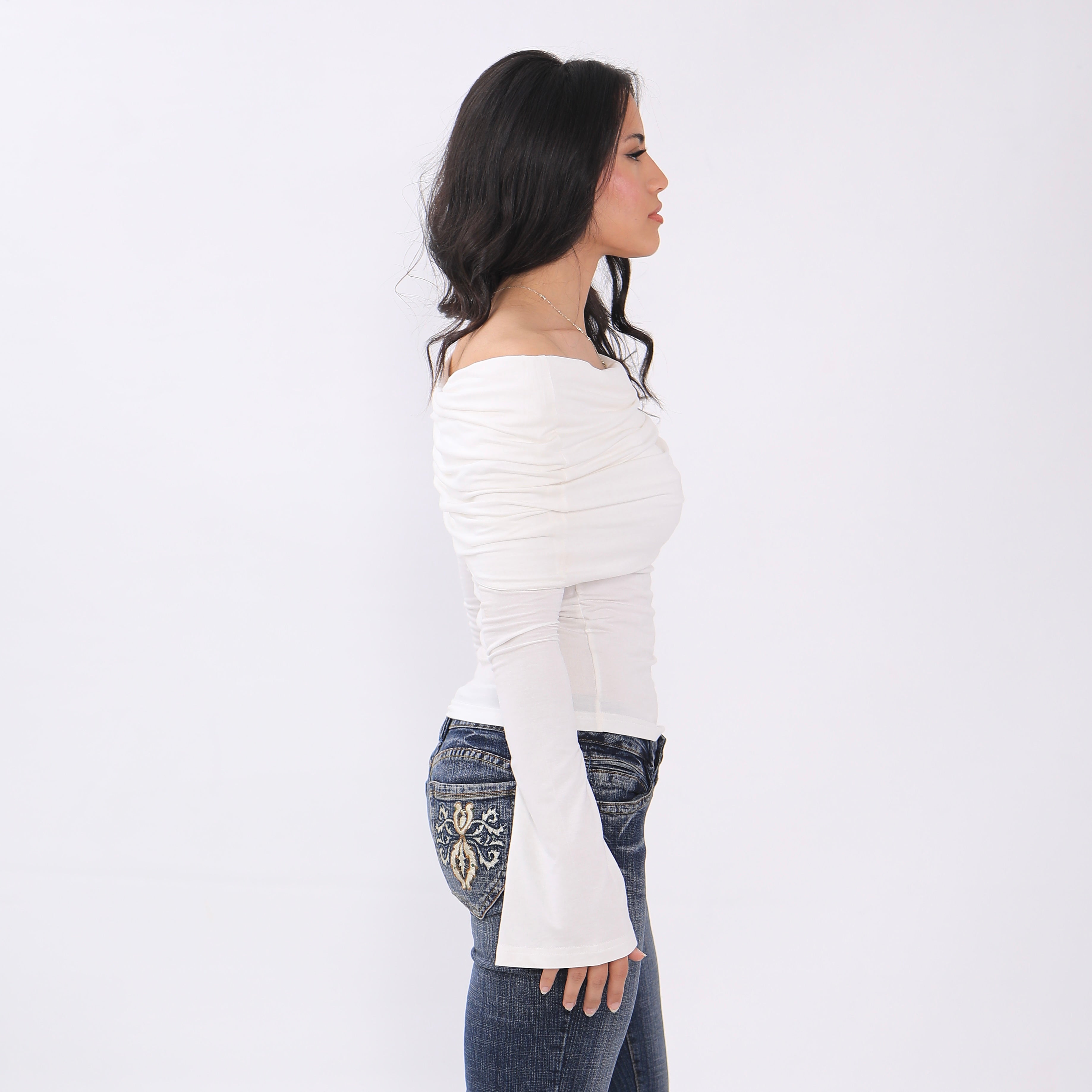 𝓣ria Top Off-white