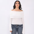𝓣ria Top Off-white